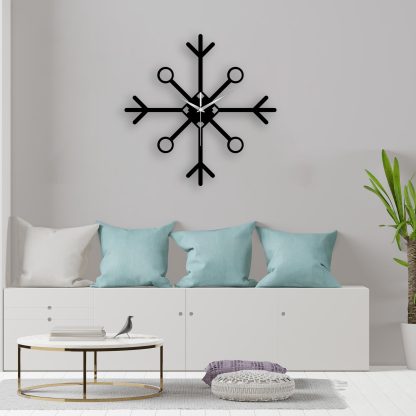 Modern simple winter metal wall decoration - Image 4