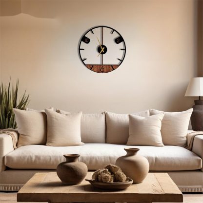 Modern wooden digital wall clock - Image 4
