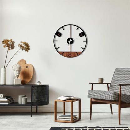 Modern wooden digital wall clock - Image 3