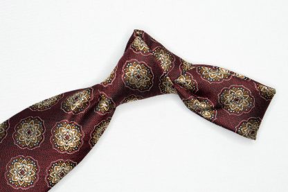 Men's Red Medal Tie - Image 5