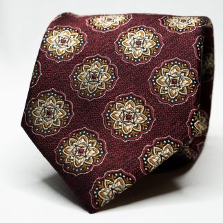 Men's Red Medal Tie