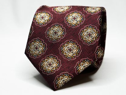 Men's Red Medal Tie
