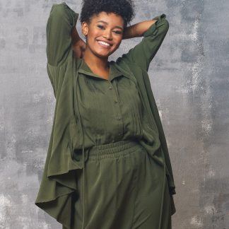 New Khaki Women's Oversized Shirt