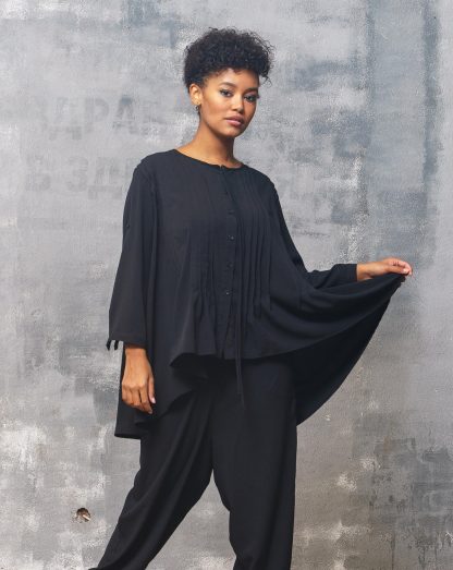 New Women's Black Tunic Top - Image 2