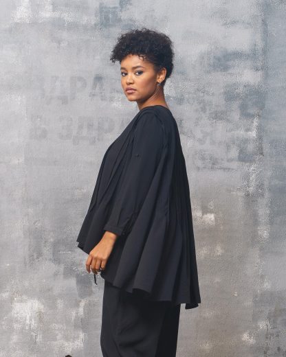 New Women's Black Tunic Top - Image 3