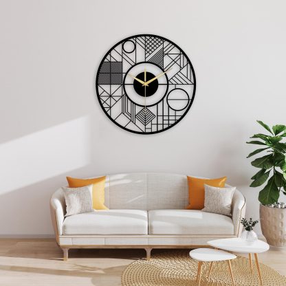 Oversized simple style wall clock - Image 2
