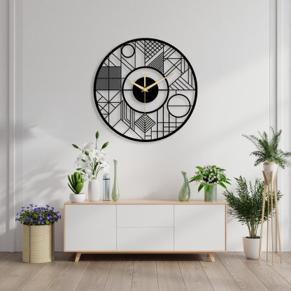Oversized simple style wall clock - Image 3