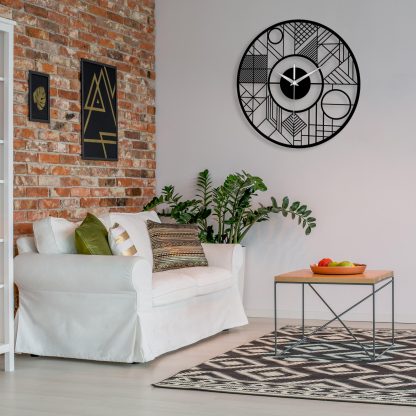 Oversized simple style wall clock - Image 5