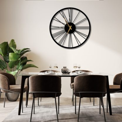 Oversized wall clock with numbers - Image 3