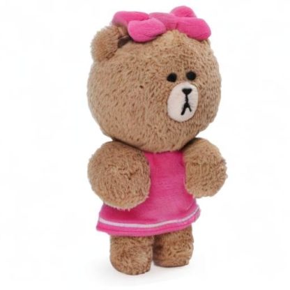 Pink pendant plush teddy bear - Image 2