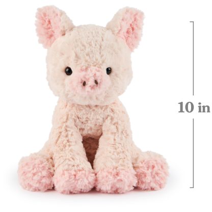 Pink plush pig toy - Image 5