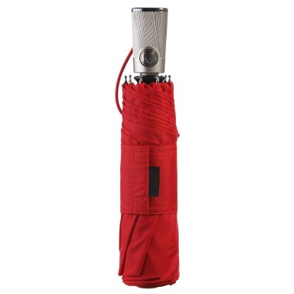 Portable Red Travel Umbrella - Image 3