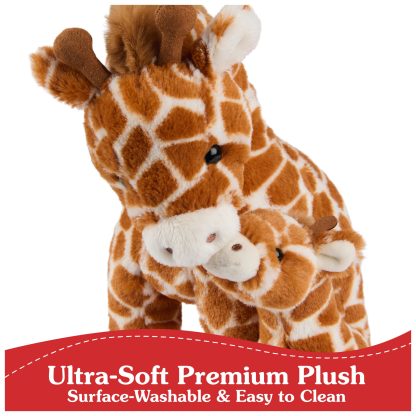 Premium Giraffe Stuffed Animal - Image 2