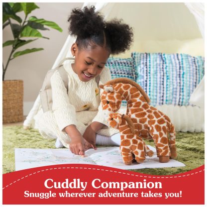 Premium Giraffe Stuffed Animal - Image 3