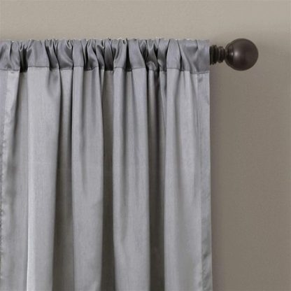 Purple and grey blackout curtains - Image 3