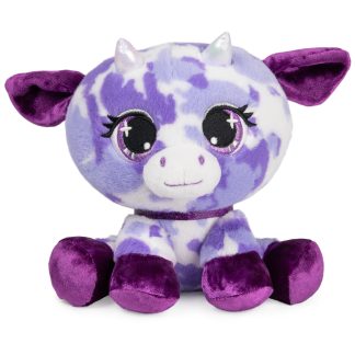 Purple cute cow plush toy