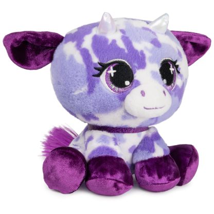 Purple cute cow plush toy - Image 4