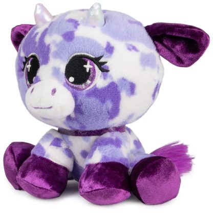 Purple cute cow plush toy - Image 3