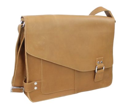 Men's and women's cowhide shoulder bags