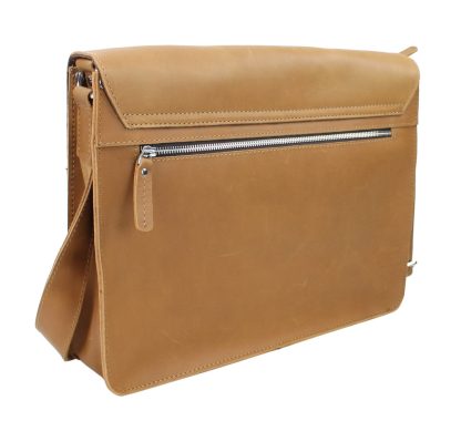 Men's and women's cowhide shoulder bags - Image 4