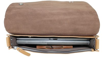 Men's and women's cowhide shoulder bags - Image 3