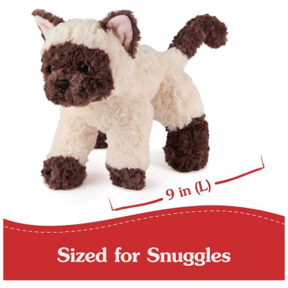 Siamese Kitten Premium Cat Stuffed Plush Toy - Image 2