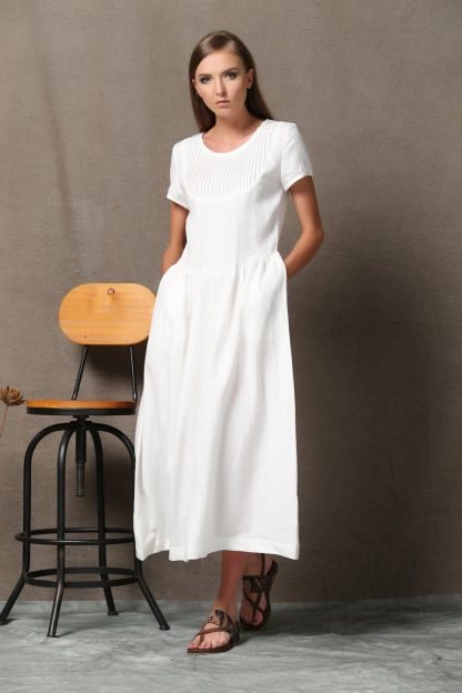 Simple women's casual dress - Image 4