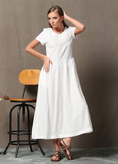 Simple women's casual dress - Image 3