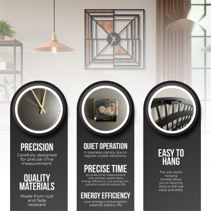 Simple wooden wall clock - Image 4