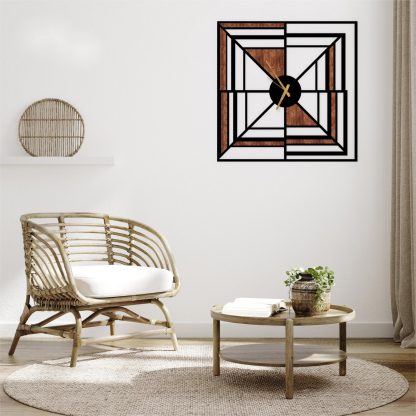 Simple wooden wall clock - Image 3