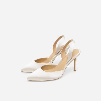 Slingback high heels