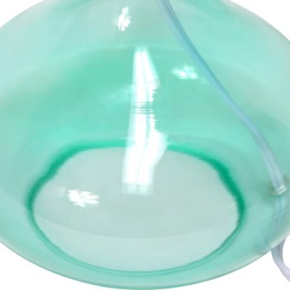 Small Glass Raindrop Bedside Table Lamp - Image 2