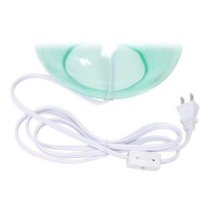Small Glass Raindrop Bedside Table Lamp - Image 5