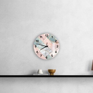 Soft geometric wall clock