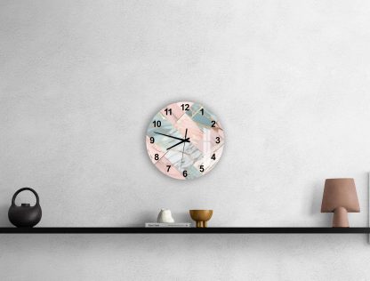 Soft geometric wall clock