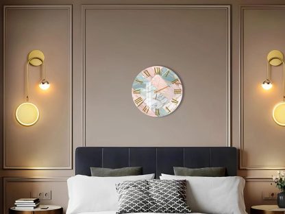 Soft geometric wall clock - Image 2