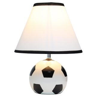 Sports Football Ceramic Bedside Table Lamp