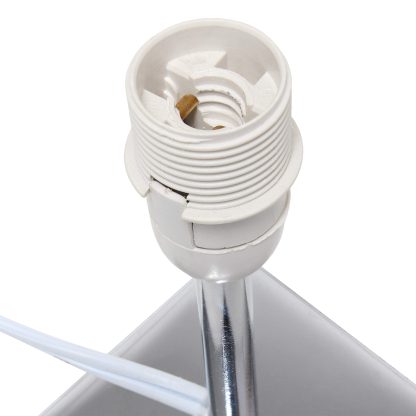 Square Empire Fabric Shade Table Lamp - Image 5