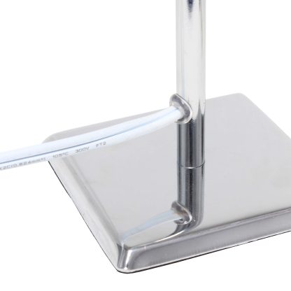 Square Empire Fabric Shade Table Lamp - Image 6