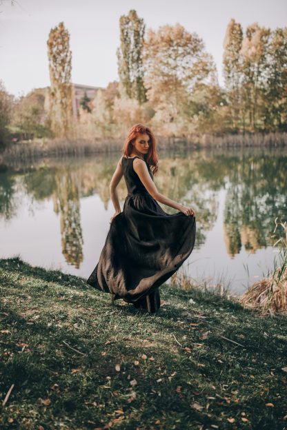 Summer Long Double Wrap Dress - Image 4