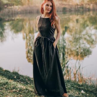 Summer Long Double Wrap Dress