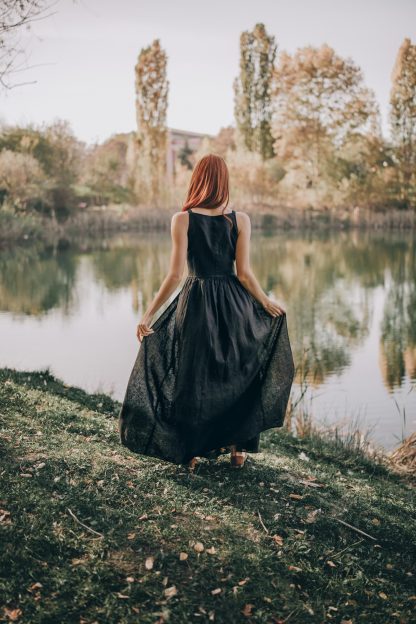 Summer Long Double Wrap Dress - Image 2