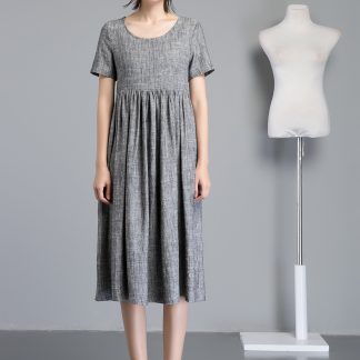 Summer Simple Linen Dress