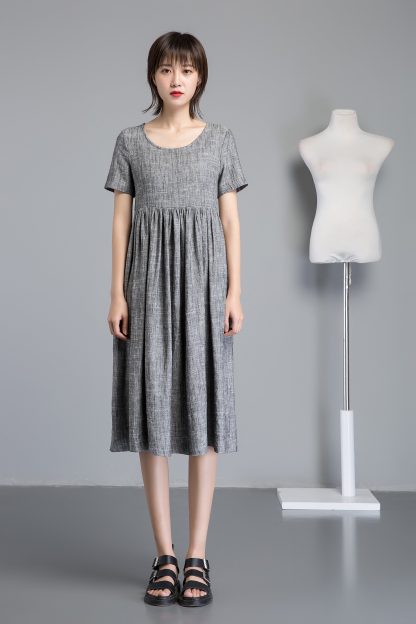 Summer Simple Linen Dress
