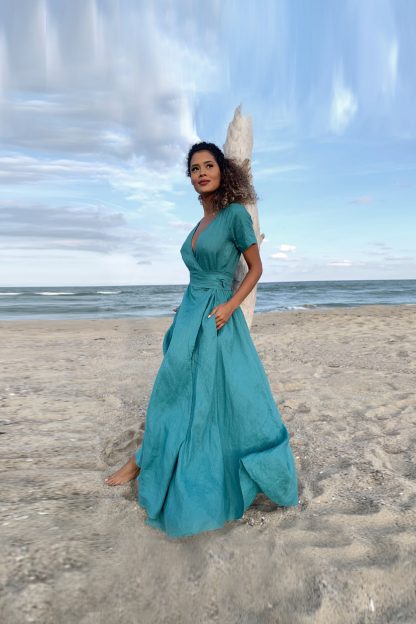 Summer ladies elegant long skirt - Image 4