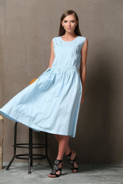 Summer sleeveless casual dress - Image 6