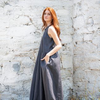 Summer women's sleeveless long dress
