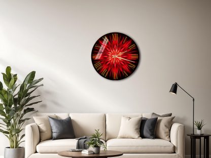 Swirl pattern wall clock - Image 2