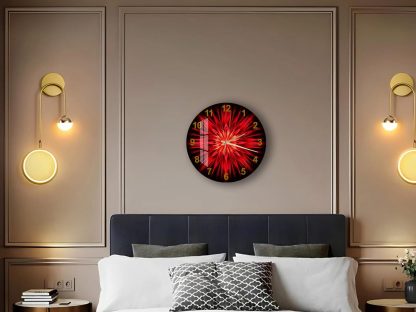 Swirl pattern wall clock - Image 3