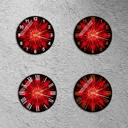 Swirl pattern wall clock - Image 5